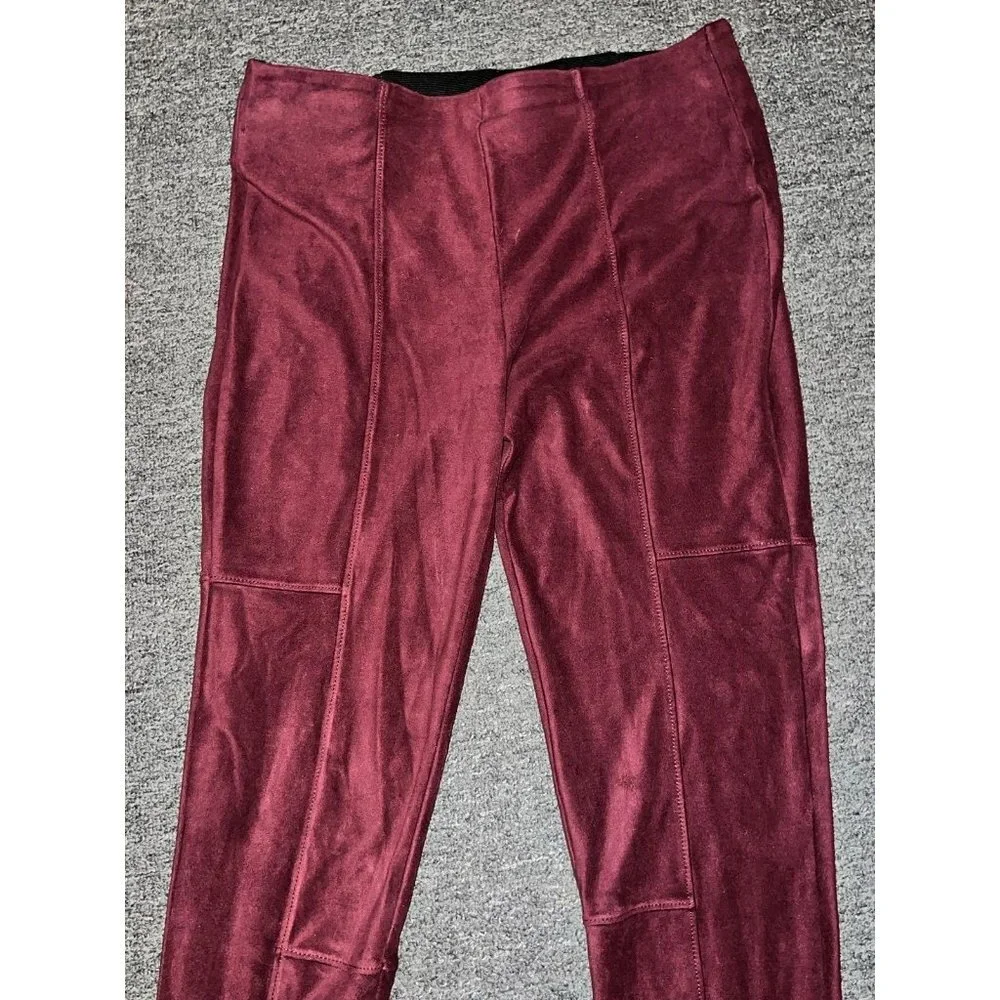 Worthington - Women’s Suede Dress Pants Sz MD - Picture 3 of 6